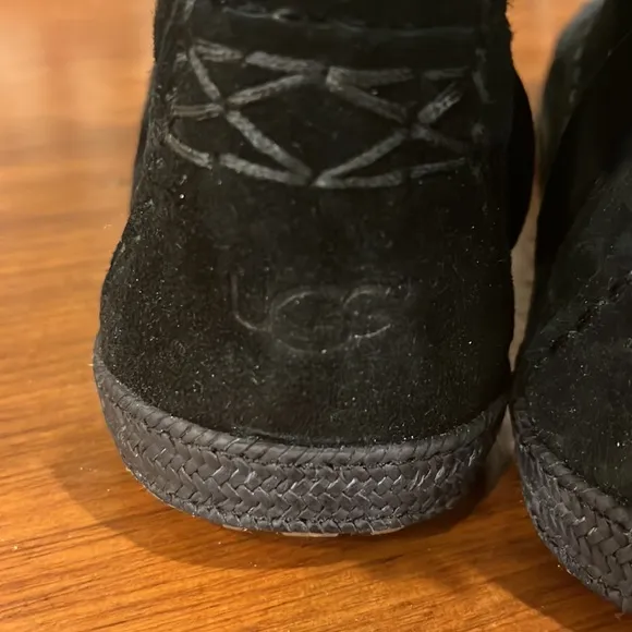 Ugg Australia Kaysa suede black boots new Women’s size 6