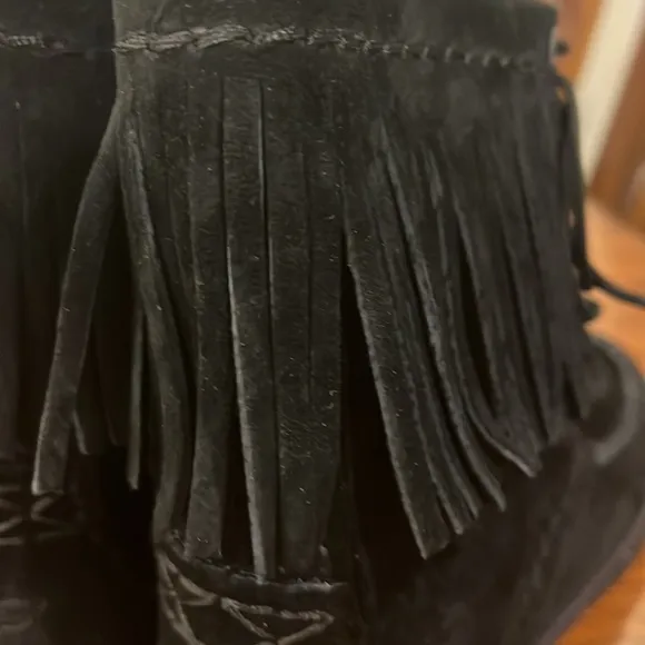 Ugg Australia Kaysa suede black boots new Women’s size 6