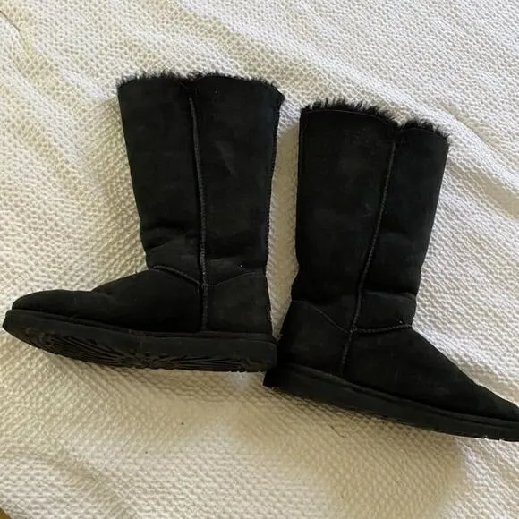 UGG Bailey button triple II suede sheepskin boots