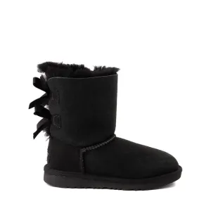 UGG Black Bailey Bow II Boots, Big Kids 2