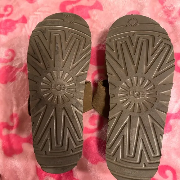 UGG Brown Slide Sandals