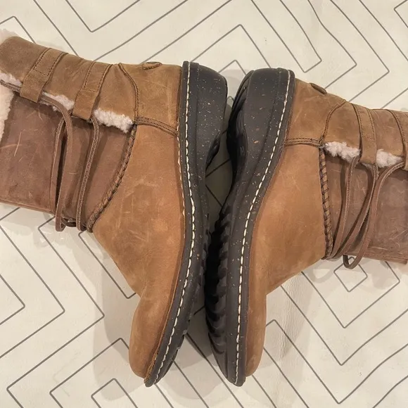 UGG Chestnut Leather Boots