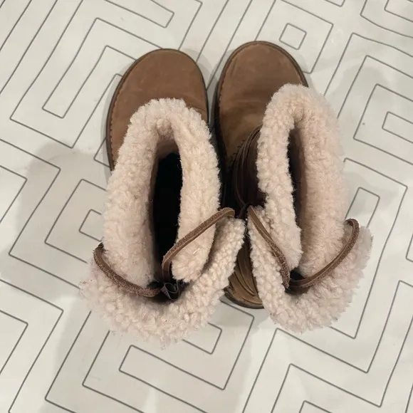 UGG Chestnut Leather Boots