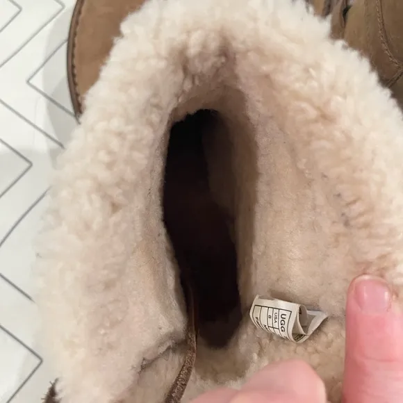 UGG Chestnut Leather Boots