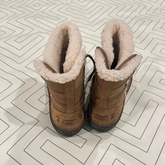 UGG Chestnut Leather Boots