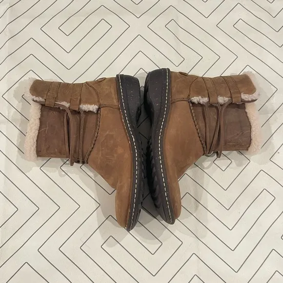 UGG Chestnut Leather Boots