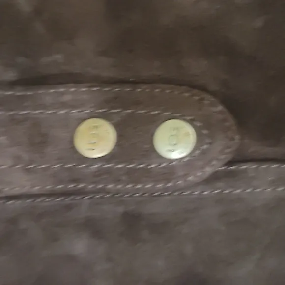 Ugg chocolate brown suede boots (Pvcb2)