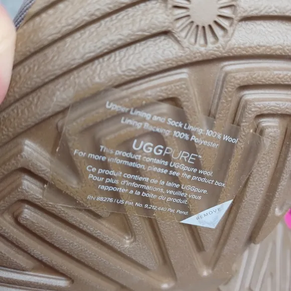 UGG Classic Boots Star Print Girls Size 4 Youth Shoes