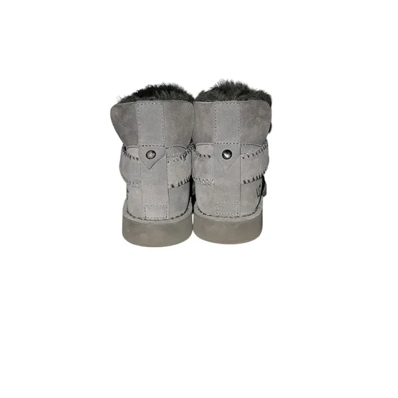 UGG Gray McKay Ankle Boots, Women's size 7. Excellent condition.