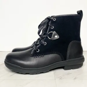 UGG Hapsburg Lace Up Black Boot 8