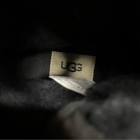 UGG Hapsburg Lace Up Black Boot 8