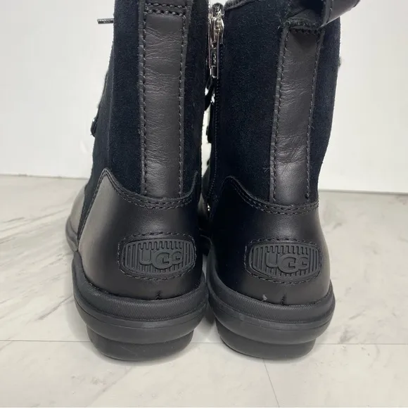 UGG Hapsburg Lace Up Black Boot 8