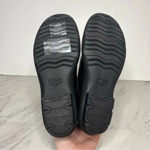 UGG Hapsburg Lace Up Black Boot 8