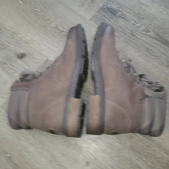 Ugg Harrison Lace Brown Ankle Waterproof Boot 8.5