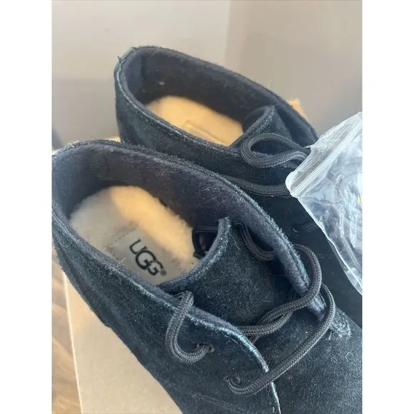 UGG K Reiley Classic Black Suede Boots US 2 Boys