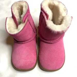 UGG Keelan suede hot pink boots