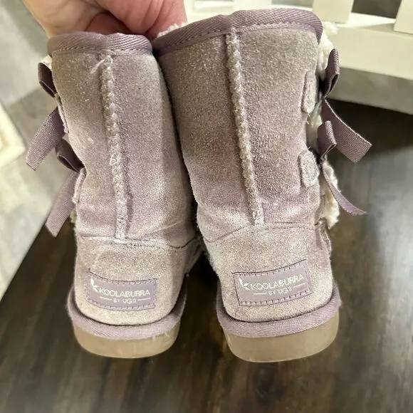 Ugg Koolaburra Victoria Short Boots Elderberry Size 12