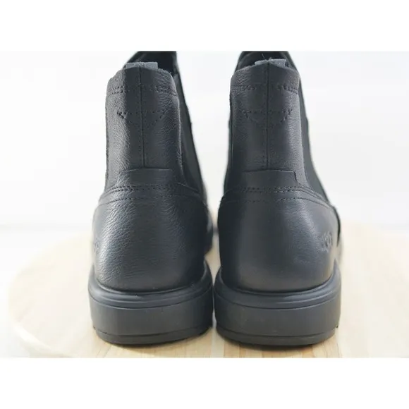 UGG Men's 12 Biltmore Chelsea Ankle Black Boots Waterproof‎ Leather