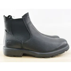 UGG Men's 12 Biltmore Chelsea Ankle Black Boots Waterproof‎ Leather