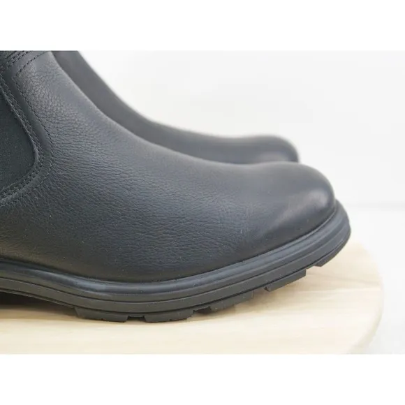 UGG Men's 12 Biltmore Chelsea Ankle Black Boots Waterproof‎ Leather