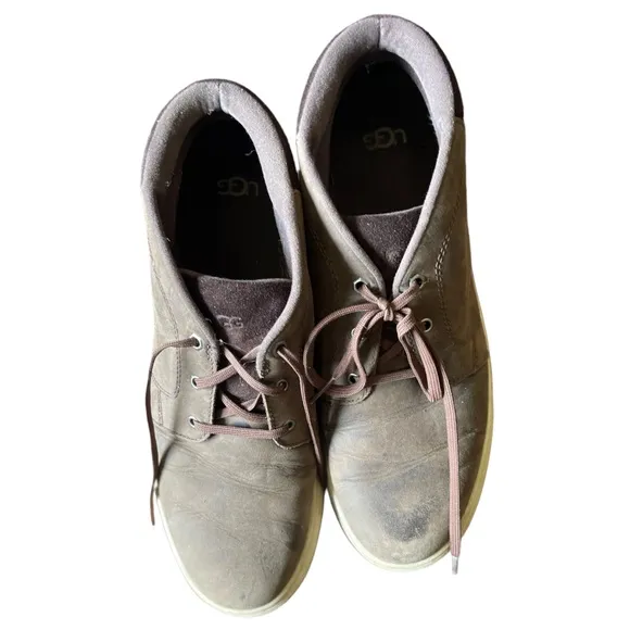 Ugg Men’s Brown Lace Up‎ Sneaker Ankle Boots 12