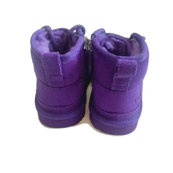 UGG Neumel II Ankle Chukka Boot Toddler Size 9 Age 3-4 Mussel Shell 1017320T