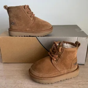 Ugg Neumel II Chestnut Suede Toddler Boots- SZ 7 C