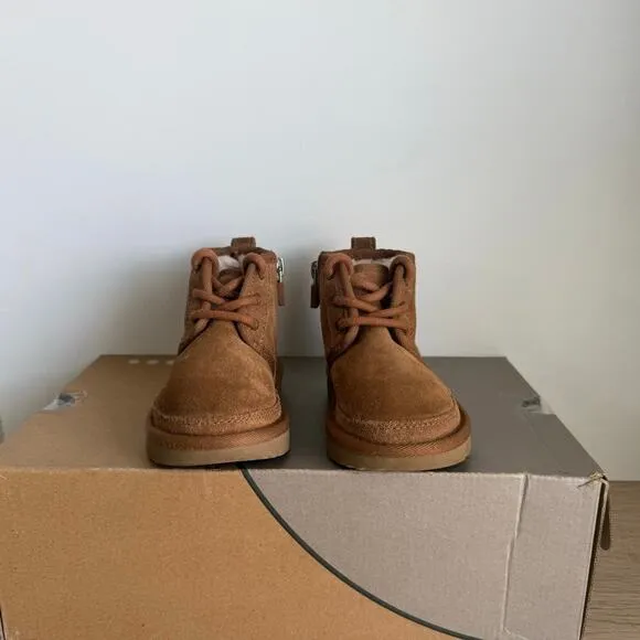 Ugg Neumel II Chestnut Suede Toddler Boots- SZ 7 C