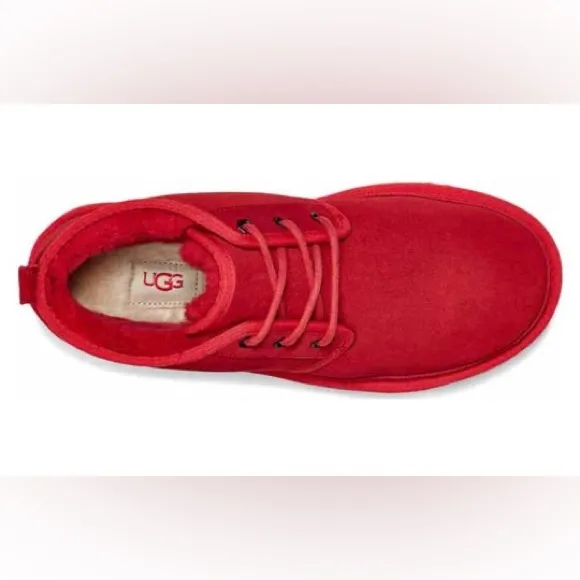 UGG Neumel Women’s Samba Red Ankle Chukka Boots Sz W 8 J 6 NWT