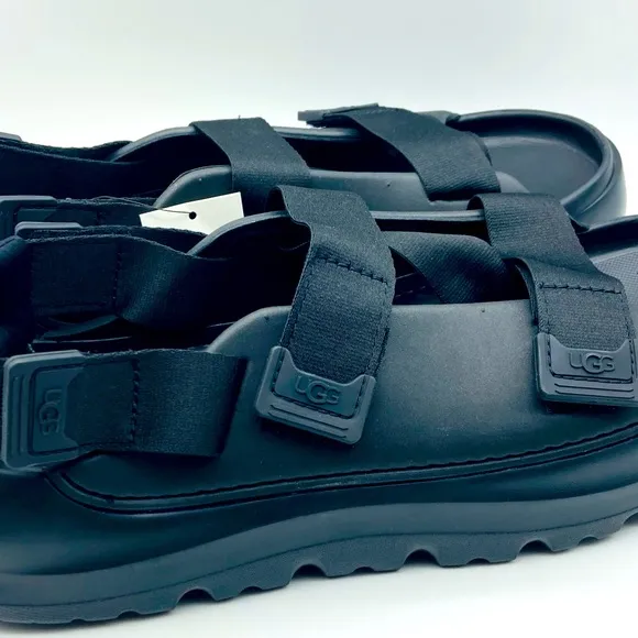 UGG Stratus All Gender Black Sandals 11/290mm