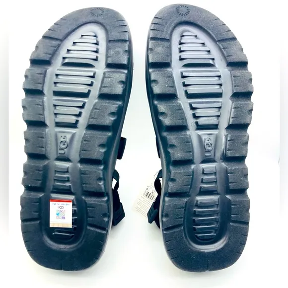 UGG Stratus All Gender Black Sandals 11/290mm