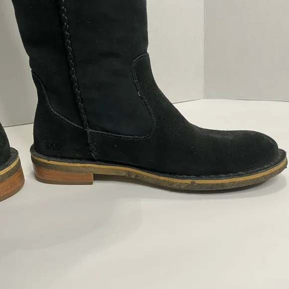 UGG suede black boots