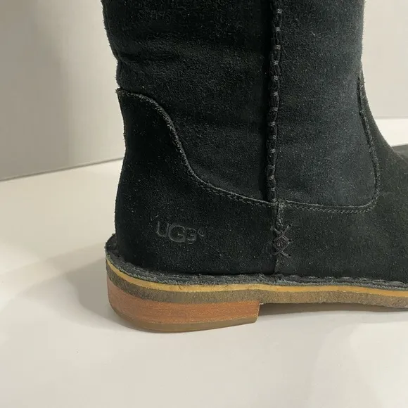UGG suede black boots