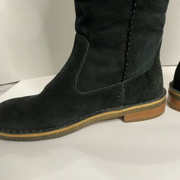 UGG suede black boots