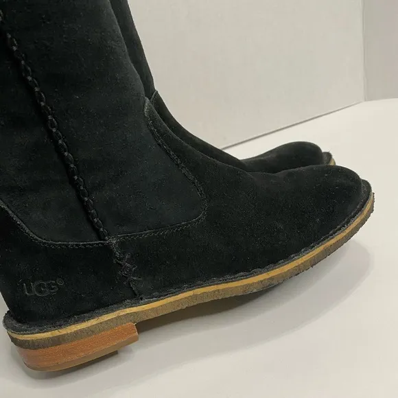UGG suede black boots