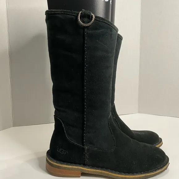 UGG suede black boots