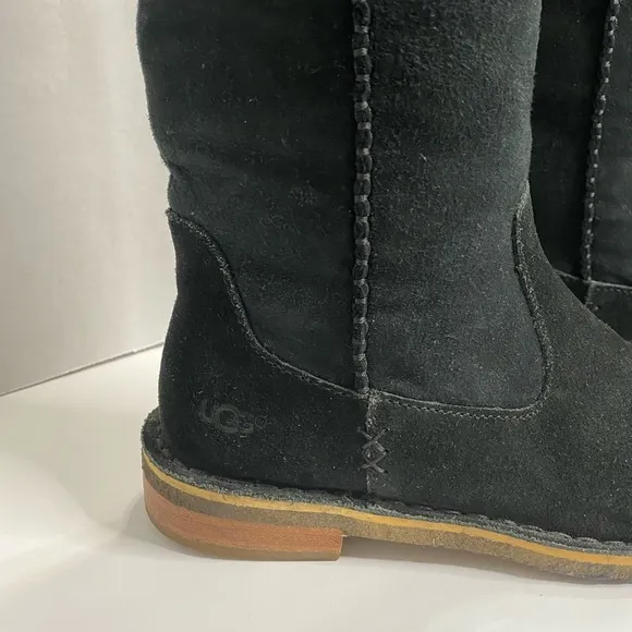 UGG suede black boots