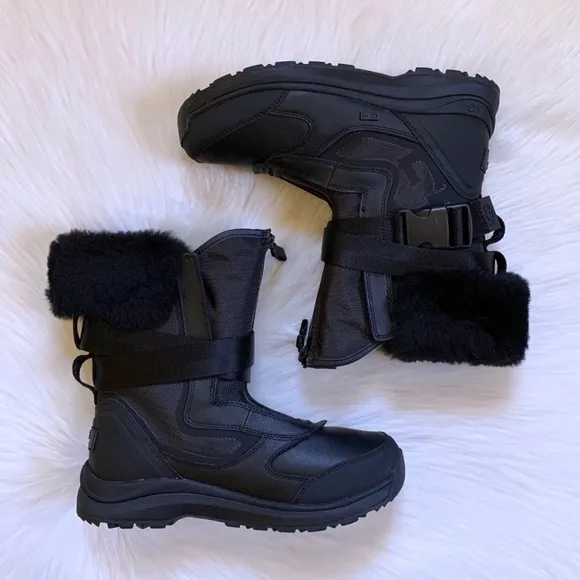 UGG Tahoe Waterproof Boots In Black