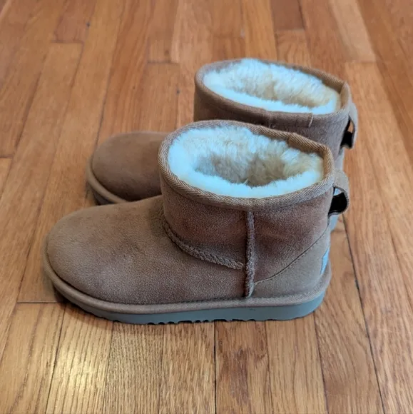 UGG Tan Suede Boots with Protector Spray