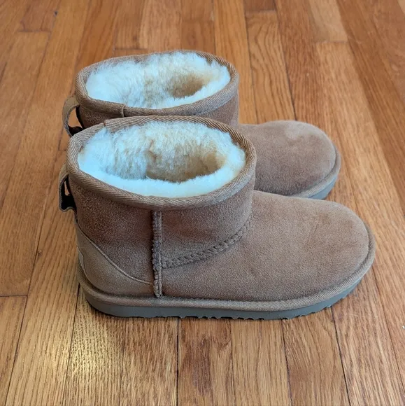 UGG Tan Suede Boots with Protector Spray