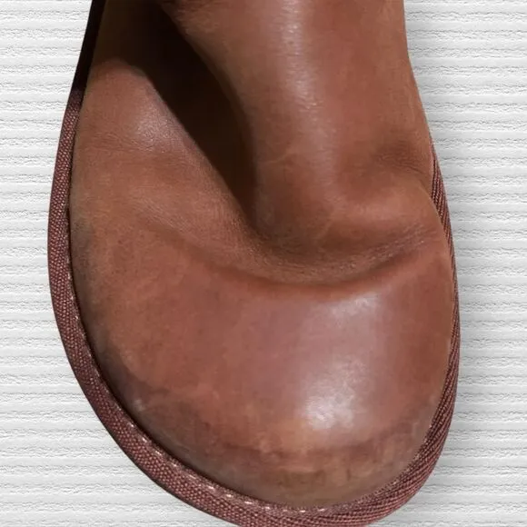 UGG Women's Tall Lace-Up Suede Boots Brown Size 5