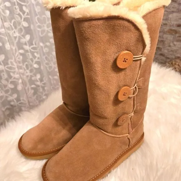 UGG Brown Suede Boots Size 10 Womens