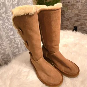 UGG Brown Suede Boots Size 10 Womens