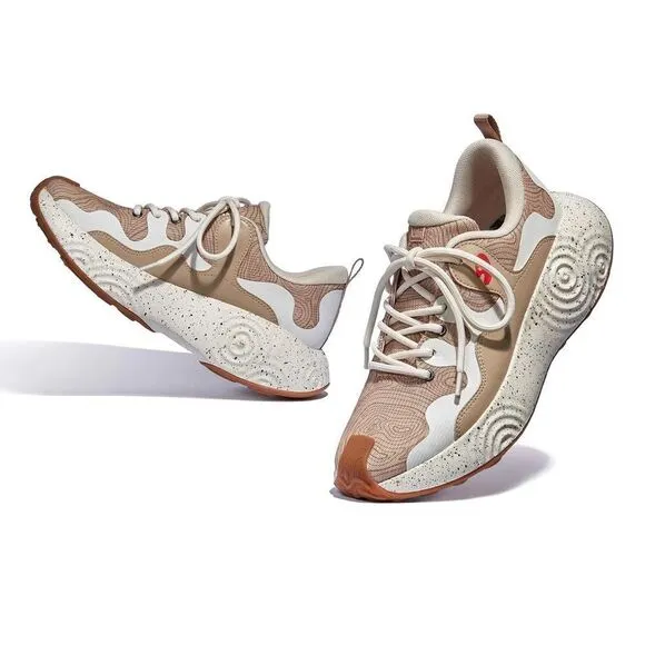 UIN Women's Walking Shoes Casual Travel Sneaker (Sesame Brown Brava III)