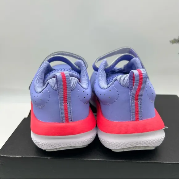 Under Armour Girls' Pre School Assert 10 Alternate Closure in Purple Ice size 3Y