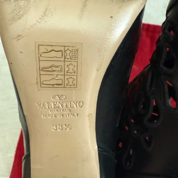 Valentino Women's Black Leather Boots