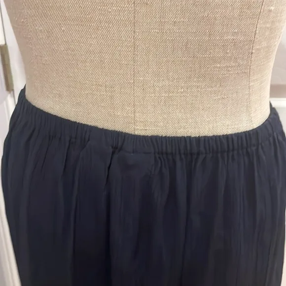 Valerie Stevens maxi skirt navy blue size PS Small Petite