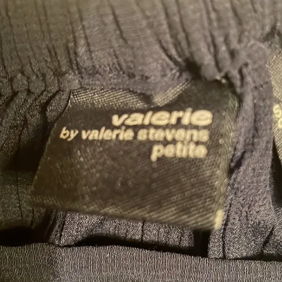 Valerie Stevens maxi skirt navy blue size PS Small Petite
