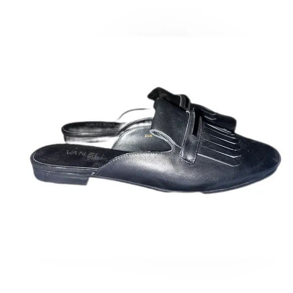 VANELi Womens Weslia Mules Flats Casual black Size 6.5 M