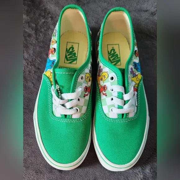 Vans Authentic Sesame Street Boys' Preschool Casual Running Shoes